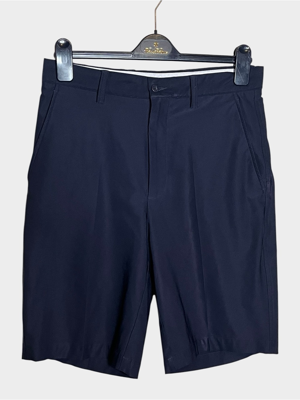 FOOTJOY Navy Performance Golf Shorts Size 30 Stretch Classic Fit - Picture 2 of 6